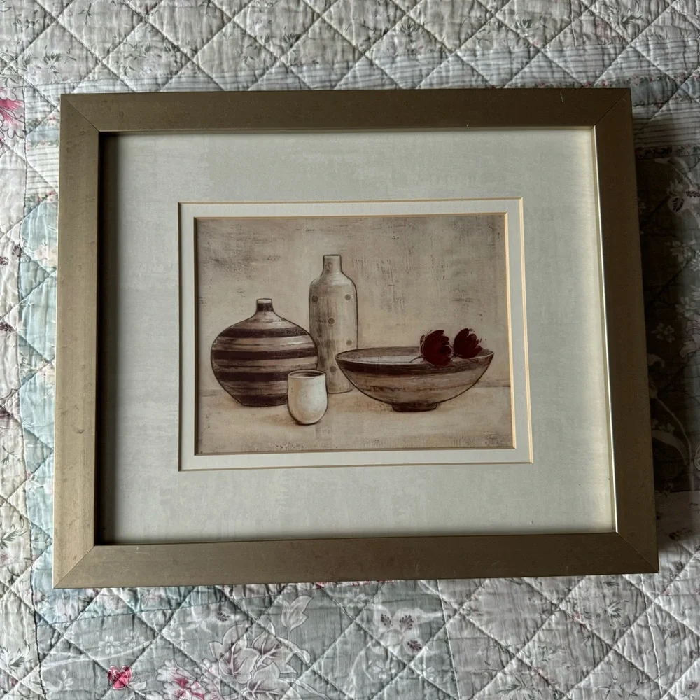 Art in Motion Ivo Stoyanov Framed Art Wall Print 16 X 14 Crimson Tulip - Picture 5 of 6